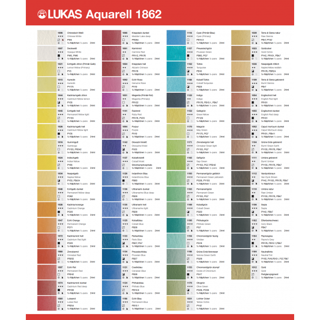 Extra Fijne Aquarel LUKAS 1862 Emmer