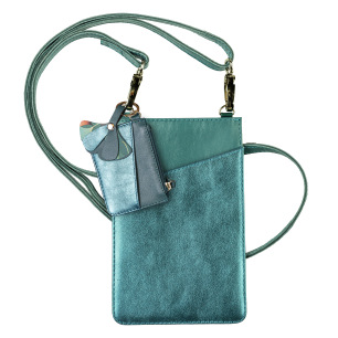 Phone bag + card holder + key ring - Ginkgo - Clairefontaine