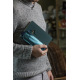 Reversible leather pencil case with elastic - Gingko - Clairefontaine