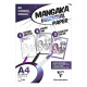 Pochette Mangaka Essential A4 - 15 feuilles assorties - Clairefontaine