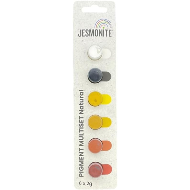 Pigments  -  JESMONITE 6x2gr - Graine créative