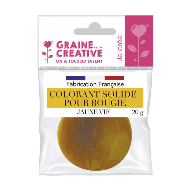 Colorant solide pour cire 20 g- Graine Créative