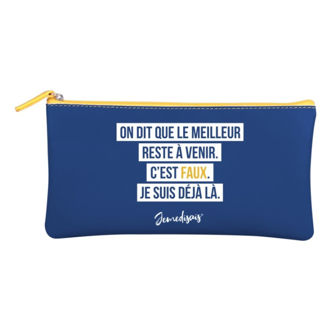 Trousse plate - Collection Jemedisais - Clairefontaine