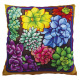 40x 40 cm - Housse coussin - pongé 10 - Pré-serti