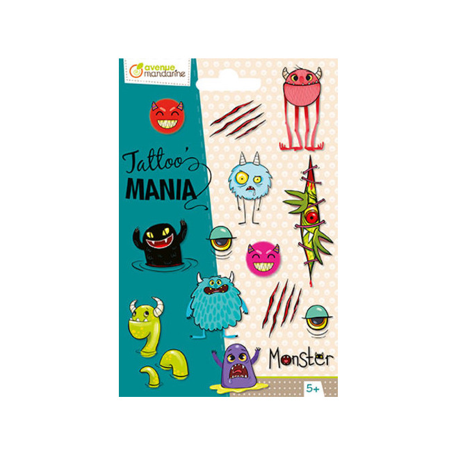 Tattoo' Mania Cats - Avenue Mandarine