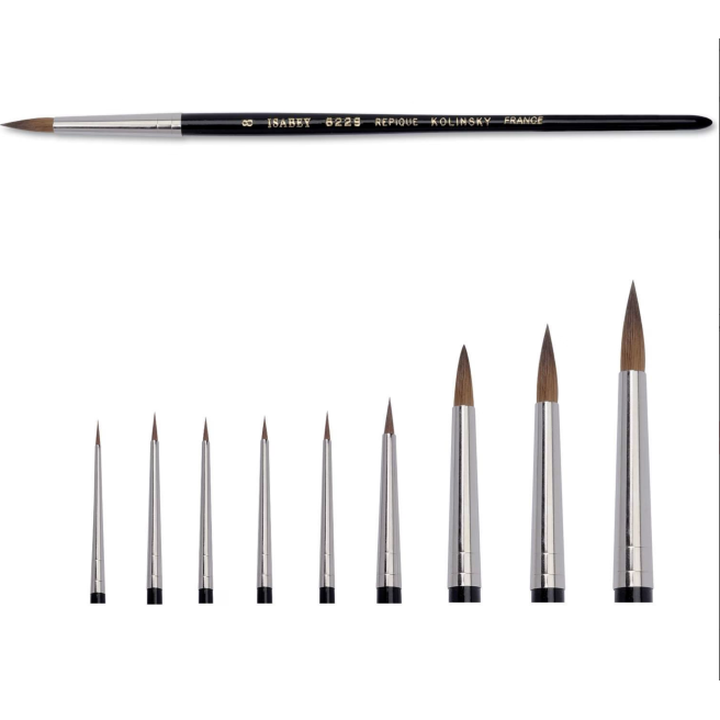 Isabey Series 6229 Retouching and Retouching Brush