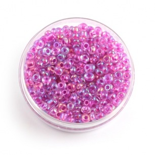 Coffret de perles rocailleuses multi couleurs - Créalia - L'Univers de la  Perle