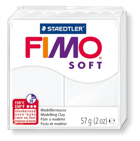 Arcilla polimérica serie FIMO Soft, brisa de la mañana, nr. T30, 57 g 2 oz, arcilla  polimérica para modelar que se endurece al horno, colores Basic Fimo Soft  de STAEDTLER -  España