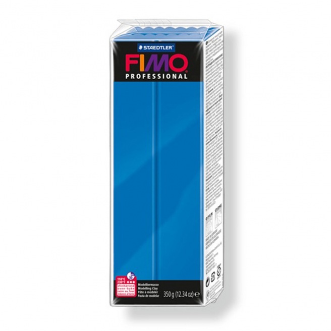 Stock Bureau - FIMO Pâte à modeler 454g, à cuire, bleu brillant