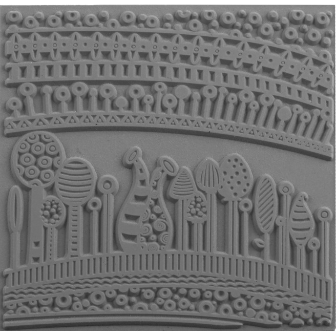 Rouleau de Peinture ou pâte, 9 cm de large, Texture souple caoutchouc