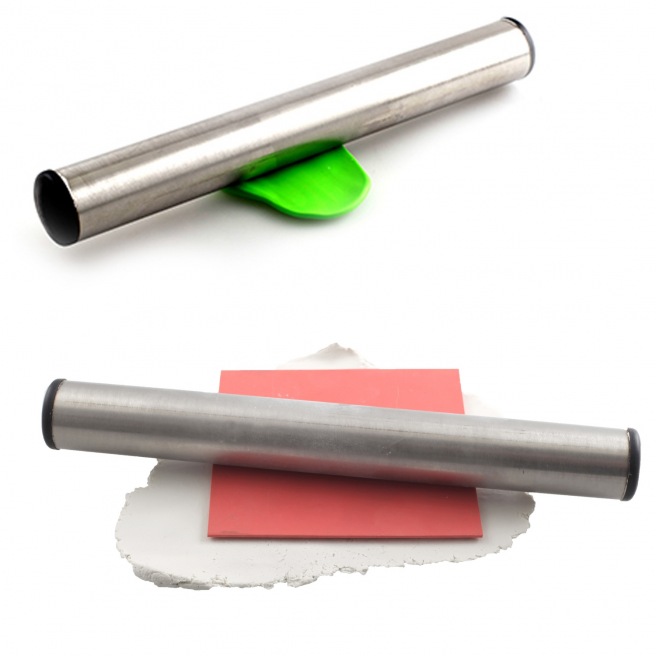 Acrylic Clay Rolling Pin roller for Pottery, Ceramics,and Clay