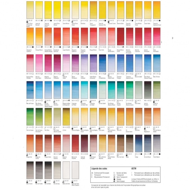 Winsor & Newton Acuarela Profesional 5ml (96 Colores Disponibles