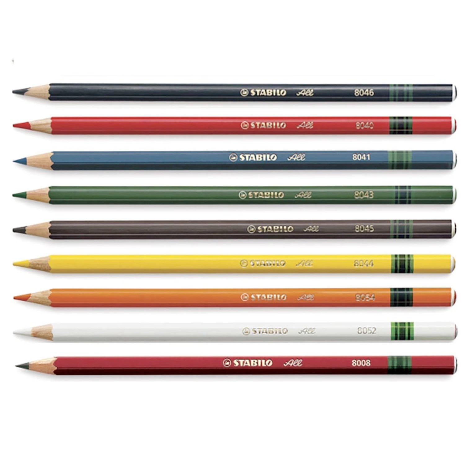 3 X Stabilo-All Pencil White