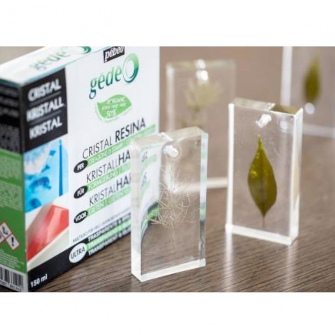 Kit découverte Résine Cristal Biorganic - Transparent 45ml - Perles & Co