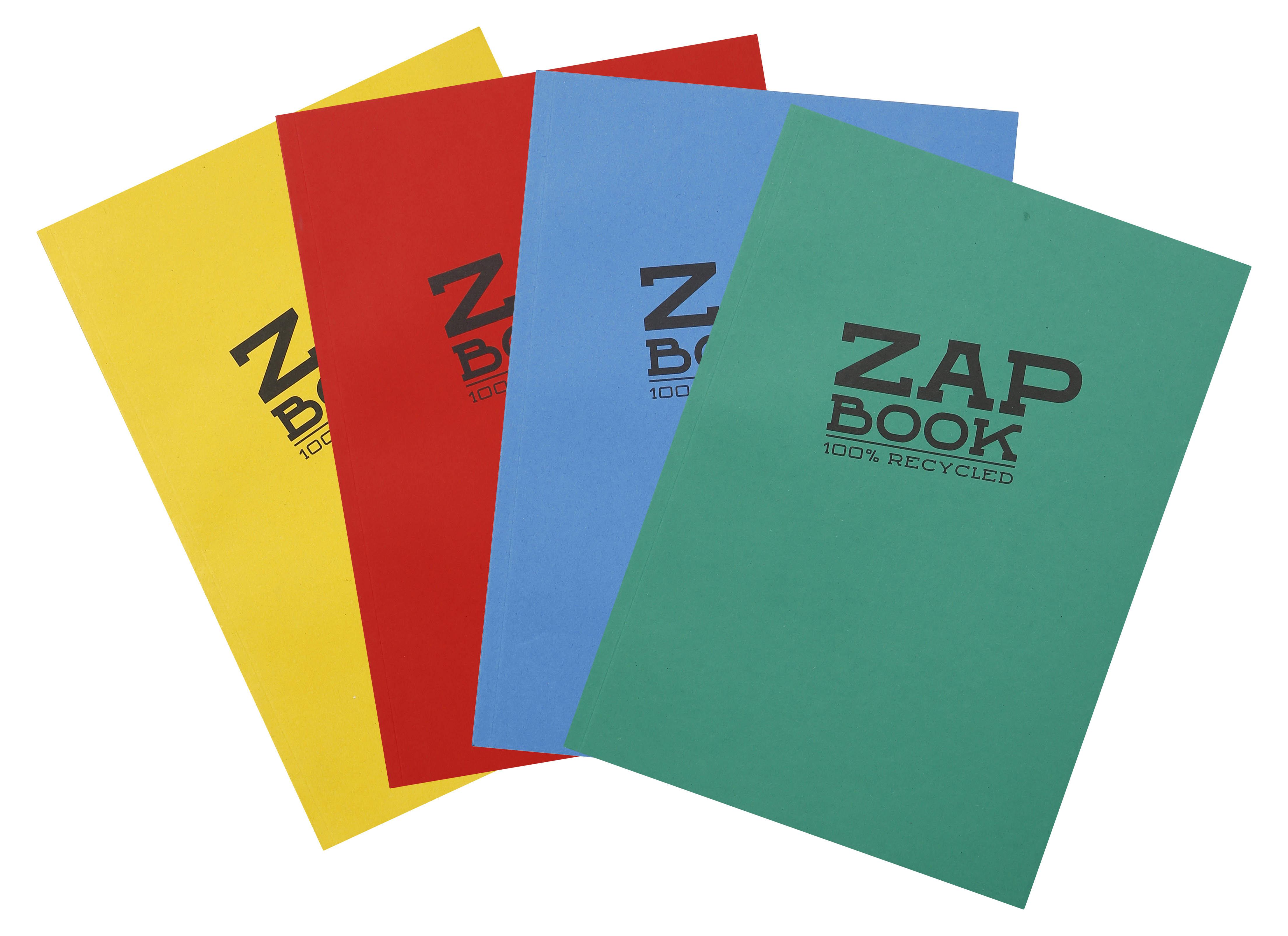 #3357 Clairefontaine Zap Book - A6 - 320 Pages / 160 Sheets - 80g - Assorted